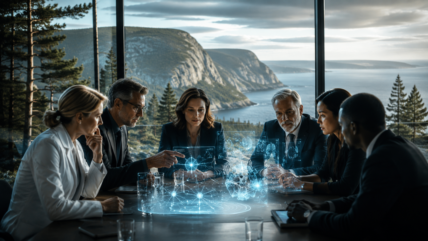 Founding partners at High Coast Health Intelligense Institute