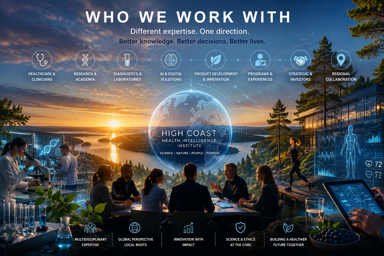 Future Health, Collaboration at High Coast Sweden