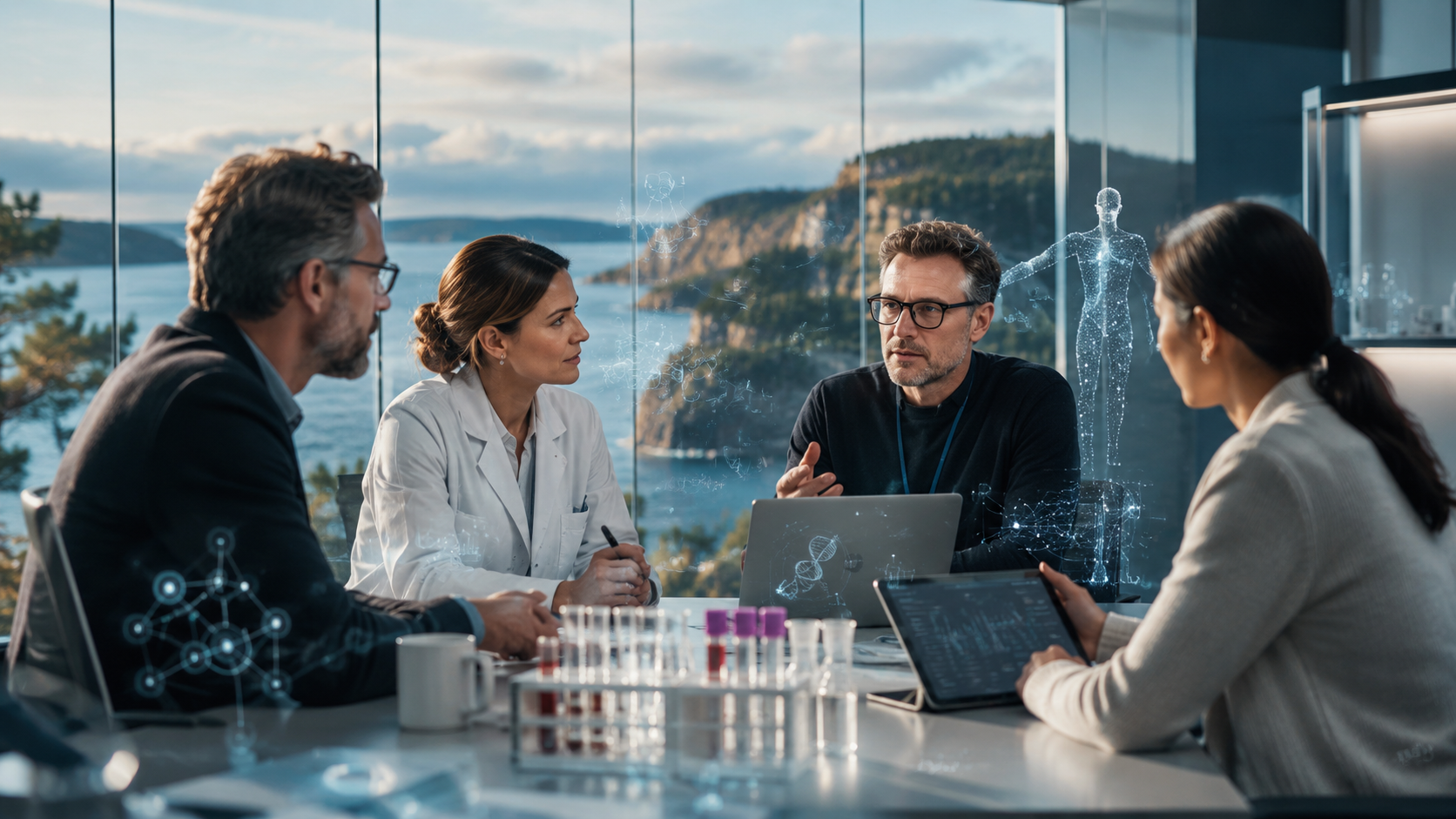 Scientific meeting at High Coast Sweden